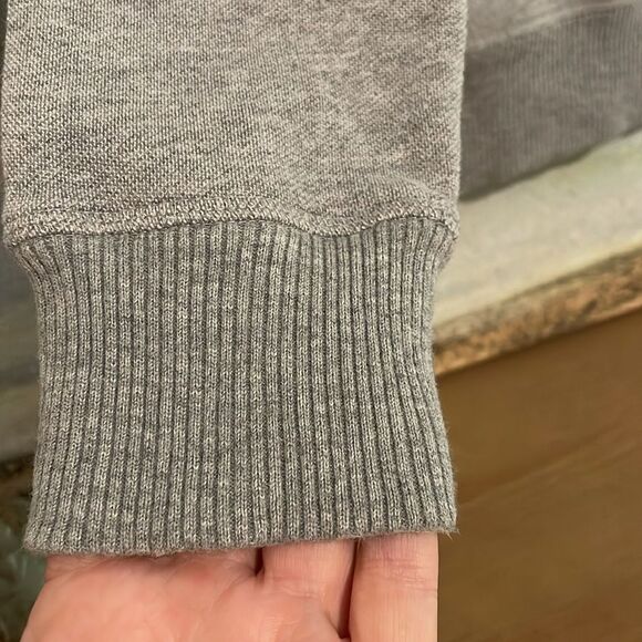 MARK LAW Luxury Men’s Sweatshirt with Sweater Collar and buttons - Picture 10 of 12